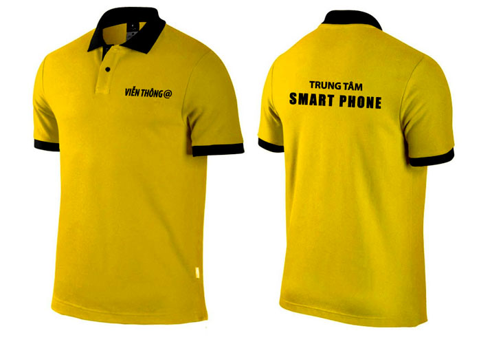 chi tiết đồng phục nhân viên