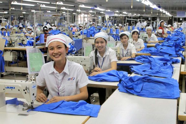 Áo đồng phục công nhân may mặc Áo đồng phục công nhân may mặc