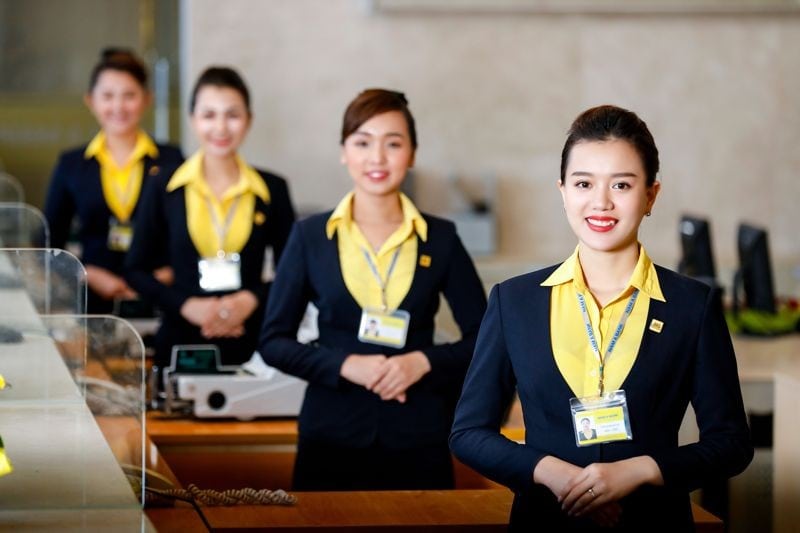 đồng phục ngân hàng nam á