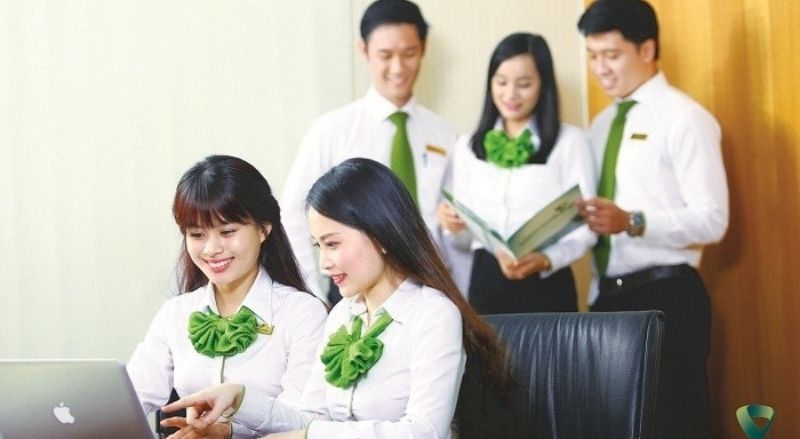 đồng phục ngân hàng vietcom bank