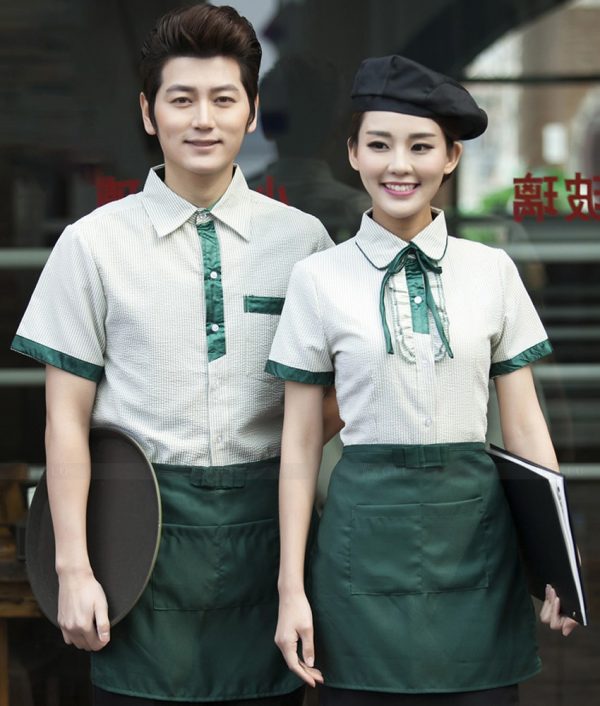 Đồng phục cho nhân viên phục vụ tại quán cafe Đồng phục cho nhân viên phục vụ tại quán cafe